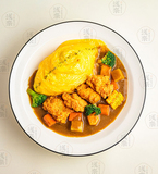 唐扬鸡块咖喱蛋包饭.jpg